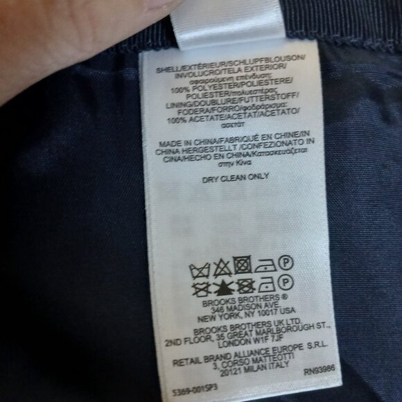 Brooks Brothers Skirt Size 10 Navy Accordion Pleated A-line Mid Length - Picture 4 of 9